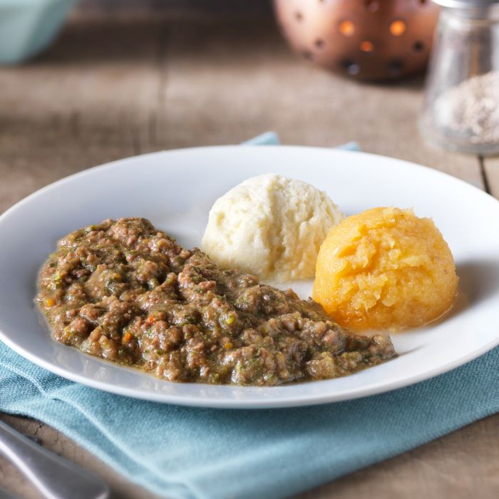 Minced & Moist Roast Lamb with Mint