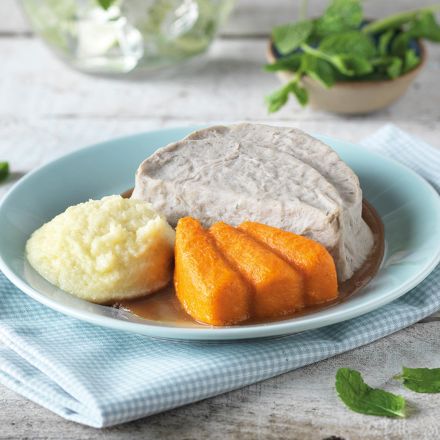Mini Pur&#233;ed Lamb with Mint