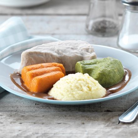 Pur&#233;ed Traditional Chicken & Stuffing
