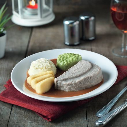 Puréed Lamb with Mint