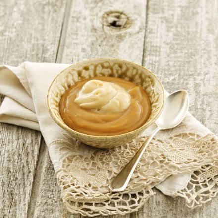 Pur&#233;ed Sticky Toffee Pudding
