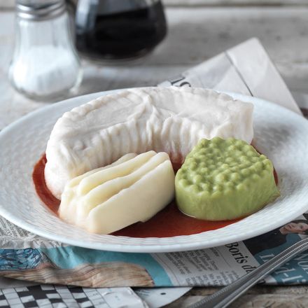 Mini Pur&#233;ed Fish & Chips - OVEN ONLY